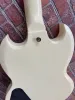 Kabels Milk White SG Rocker Electric Guitar, Three Pick -up Trucks, DrawString Board, High Quality, Factory Action