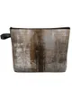 Kosmetiska väskor vintage country style oljemålning textur abstrakt smink väska påse kvinnor arrangör lagring blyerts fodral