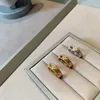 Designer van caleidoscópio anel 925 prata esterlina banhada 18k Gold estreito edição de mão peça de mão