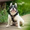 Hondenkragen Harnas Reflective Vest Chest Leow Set Puppy Ademende ketting Outdoor Training Anti Stress Leing Back