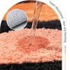 Carpets de qualité supérieure absorbant en peluche épais flocage pour salon