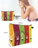 Cosmetic Bags Fruits And Vegetables On The Fork Makeup Bag Pouch Travel Essentials Women Toilet Organizer Storage Pencil Case