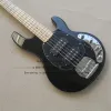 Câbles 5String Guitar Guitar Bass, JB Metal Sliver Blue Bass, Maple Neck Rosewood Forfard, Factory Custory