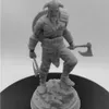 Manga anime Viking God of War Resin Figure 1/24 Échelle 90 mm Hauteur global Modèle assemblé Kit non assemblé AMA Figurines non peintes Toys