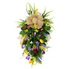 Fleurs décoratives mariage tulipes swag murs extérieurs intérieurs clôture en couronne d'été larme de printemps pour la ferme fiançailles des vacances festivals de la ferme