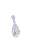 Nowa Victoria Sparkling Luksusowa biżuteria 925 Sterling Silverrose Złoto Złoto Złoto Złota Drop Water White Topaz Pear Cz Diamond Women Wiselant Chai8704085