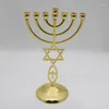 Soportes de candelabros Desktop Holder 7 Branch Stand Candlestick Candelabra Centralpiece Delipship