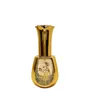1pc 10ml de vidro dourado de vidro de vidro garrafa spray recarregável garrafas de perfume de embalagem contêiner cosmético
