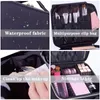 Högkvalitativ makeup Fall Brand Travel Cosmetic Bag for Womens Portable Beauticia Female Make Up Storage Box Nail Tool Sufthällor 240412