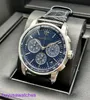 AP Forist Watch Montre Code 11.59 Series 26393bc Platinum Blue Plate Chronograph Mens Fashion Leisu