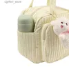 Windelbeutel Baumwolle Mama Tasche Wickeltaschen für Baby süße Handtaschen Babyartikel Organisator Windel Caddy Bag Mutterschaft Pack Mutter Kinder L410