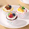 Disposable Cups Straws Baking Cup Sundae Paper Cake Wraps Dessert Bowls Case Soup Mug Lid