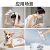 Liquid Soap Dispenser Automatic Electric Foam Machine Spray Gun Detergent Shampoo Facial Cleanser Foaming