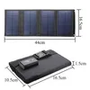 Solpaneler 160W Foldbar panel 5V Portabel batteriladdare USB Port utomhus Waterproof Power Bank för telefon PC CAR RV Båt Drop Del Dhrxl