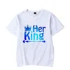 Kvinnors T -skjortor för par Y2K Top Mens Tee Vintage Women Clothing Matching Clothes Summer Tshirt