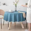 Table Cloth 2024 Round Waterproof And Oil Proof Disposable Cloth_AN1750