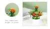 Decorative Flowers Artificial Flower Potted Plants 5 Small Lotus Simulated Bonsai Desktop Ornaments Creative Products