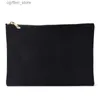 DIAPER Väskor Partihandel Eco Friendly Custom Stylish Makeup Bag Purse Cotton Canvas Cosmetic Zipper Bag L410