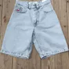 Big Boy Baggy Shorts Harajuku Hip Hop Cartoon Graphic Hafter Retro Denim Y2K Gym Basketball Men Areetwear 240412