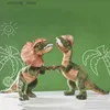 ぬいぐるみのぬいぐるみの動物クールなディロフォサウルス恐竜ぬいぐるみおもちゃ二重紋章像ぬいぐるみおもちゃkawiiキッズドールギフト