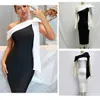 Formell kvinnors aftonklänning med stor båge elegant älskling bandage klänningar underbar kvinnlig klänning smal fit wrap hip wear womens midja midi klänning