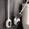 Rengöringsborstar silikon toalettborste hushåll ingen död anle tvätt badrum squattin grop väggmonterad renin desin artefakt shabu l49