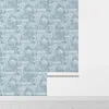 Sfondi eleganti alberi blu decorazione adesivi resistenti impermeabili riscaldanti buccia fresche e stick decorazioni per la casa rotoli rimovibili