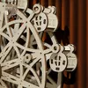 3D Puzzles Tada DIY 3D Puzzim de madeira Música Spin Ferris Assembleio de rodas de brinquedo Birthday Christmas Presente para crianças Decoração de casa adulta Y240415
