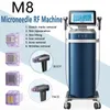 Fractional RF Microneedle Microneedling Face Lifting Wrinkle Removal Stretch Mark Treatment Machine Remove Scar Skin Tightening Equipment 4 Tips