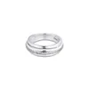 클러스터 링 트리플 밴드 포장 925 Sterling-Sier-Jewelry 드롭 배달 보석 링 DHBPL