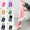 Socks Hosiery Women Sexy Gradient Pantyhose Cute Candy Color Tights Stockings Female Spring Summer Thin Transparent Party Club Lolita Tights