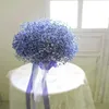 Dekorative Blumen Blau getrockneter Babys Atem Bouquet -Projekte und festliches Weihnachtshochzeitdekor über 2000 Home Weddings DIY Blumen