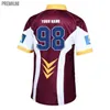 1998 Brisbane Broncos Mens Retro Jersey 2024 Brisbane Bronco Heritage Rugby Jersey S-5XL