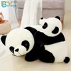 Bambole peluche 20 cm Cute baby panda orso ripieno di peluche bambola animale cuscino giocattolo cartone animato Cavai bambola ragazza amante regalo y240415