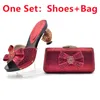 Dress Shoes And Bag Set African Sets 2024 Women In Italy Slip On For Elegant Itaian Party Pumps