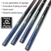 Omin-Gunman Generation Billiard Stick With Case Ash Shaft Snooker Cue Tips Size 10mm 9,5mm 240401