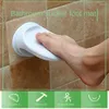 Mattes de bain Pleeur de douche Pédales de pied de repos de la salle de bain blanc pédale de ventouse étape non glissante plastique