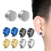 Clip d'oreille magnétique sans portage faux cerceaux pour hommes et femmes en acier inoxydable sur les boucles d'oreilles 681012mm 240410