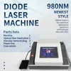 Laser Machine 980Nm Diode Laser Machine For Spider Veins Removal Red Blood Facial Redness Vascular Varicose Treatment Device