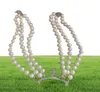 Designer Multiayer Pearl Rhinestone Orbit Necklace Catena Clavicle Collane perlato barocche per donne Gioielli 1054055