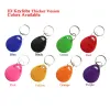 Keychains 100pcs ID Keychain Keyfobs Tag TK4100 125kHz Token Token Token Faculdade de atendimento Tecla de bloqueio de cartão de acesso