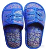 Nodo cinese seta satinata femminile039s pantofole per casa in gomma da donna con pantofola 1pair5232493