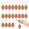 Dekorative Figuren Fußball Goodie Bag Füllstoffe Schaum Keychain Anhänger Elastic 20pcs School Carnival Preise Sporterstück Kernstück