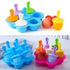 Ice Cream Ice Pops Schimmel draagbare voedselkwaliteit Popselle Mold Ball Maker Baby Diy Food Supplement Gereedschap Fruit Shake Accessoires