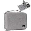 Hårt fodral stor kapacitet Digital lagringspåse Travel Power Bank Data Cable Organizer Bag Mobiltelefonladdare Skydd Fall 240409