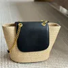 Bolsa de jardim de moda de verão Fragrância de moda casual para a mão de bolsa de praia Bolsa Cadeia Designer criativo com caixa