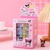 卸売り144pcs/box漫画かわいい女の子プレスニュートラルペンハイアウトプレスペン学生文房具ガールハート