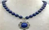 Collier penden en Lapis Lazuli egyptien naturel 10mm 18''254G2601638