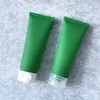 Storage Bottles 30pcs 100g Empty Green Soft Tube Cosmetics Packaging Hand Lotion Cream Plastic Bottle Squeezed Face Containers