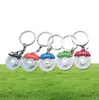 Kreativer Geschenkauto Metall Keychain Turbo Gear Hub Anhänger Bremsscheibe Stoßdämpfer Anhänger Weihnachtsgeschenke 6 Farben6762020